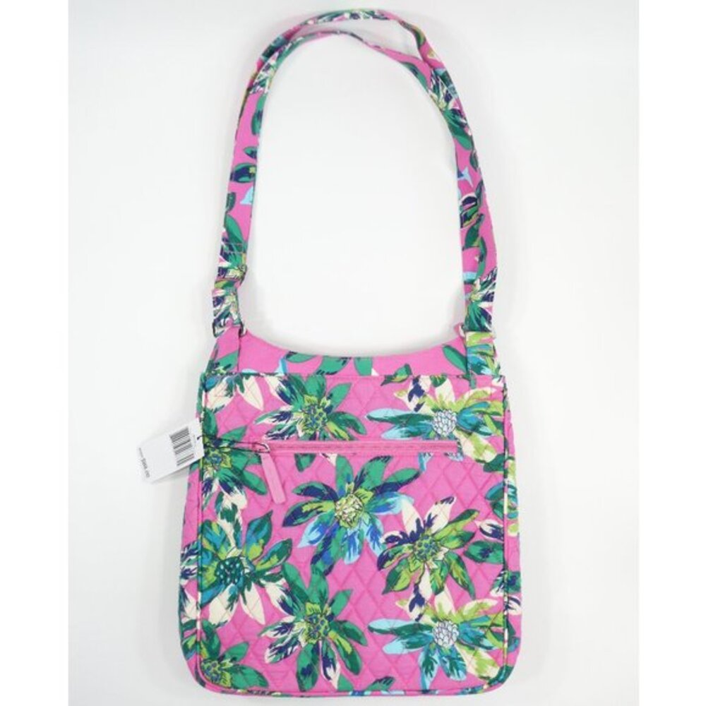 Vera Bradley Tropical Paradise Mailbag Crossbody Hipster NWT - Picture 2 of 6